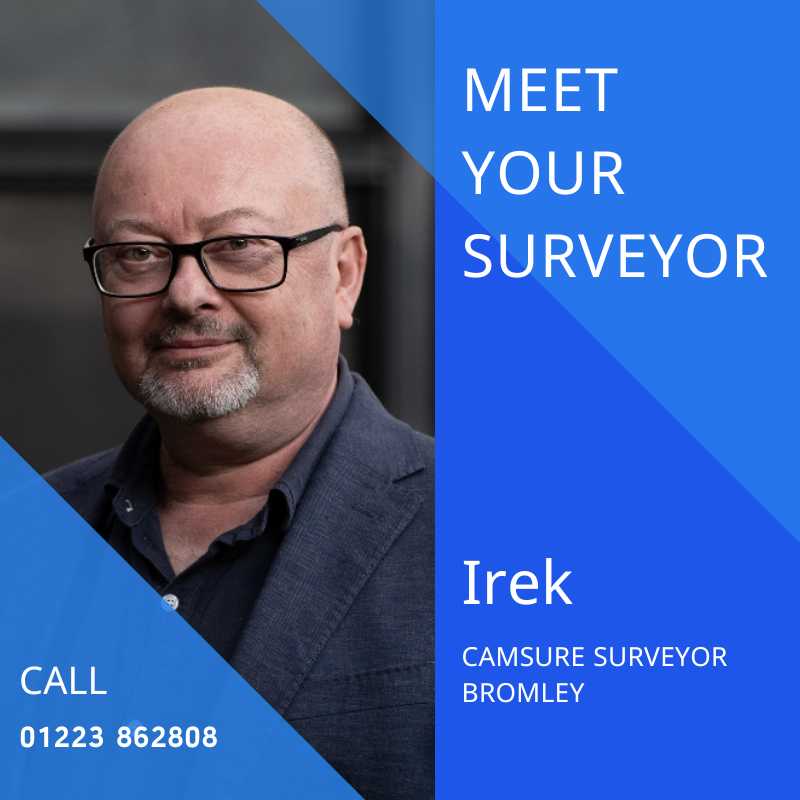 Irek. Our surveyor in Bromley