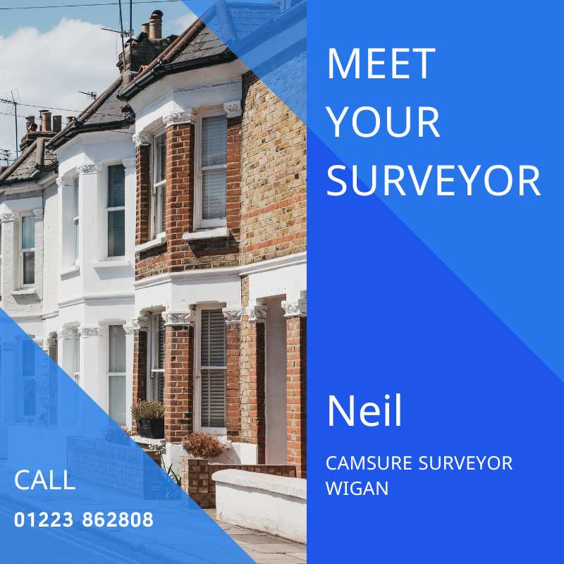 Residential surveyor Neil Grey in Wigan