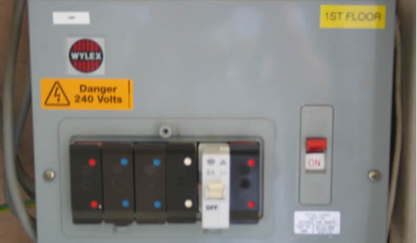 Visual inspection of household services